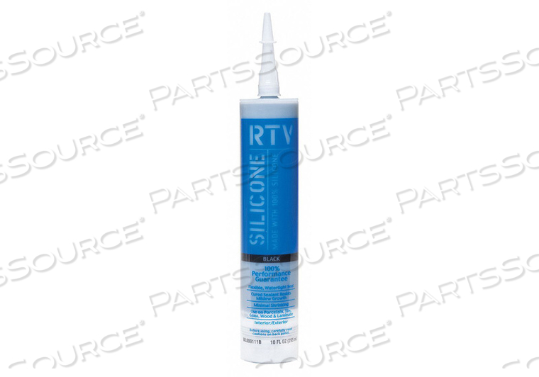 OEM#: WL099111BSEALANT SILICONE 10 OZ CARTRIDGE BLACK by White Lightning