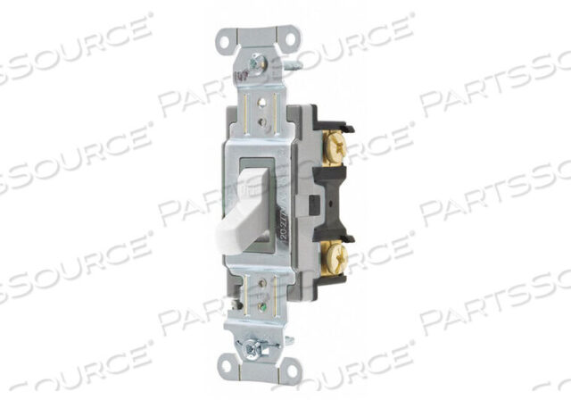 OEM#: CSB115WWALL SWITCH 15A WHT 1/2 HP 1-POLE SWITCH от Hubbell Incorporated, Wiring Device-Kellums