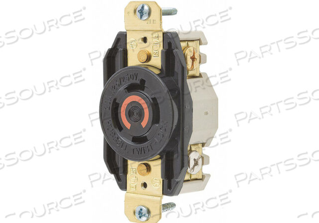 OEM#: HBL2410SINGLE LOCKING, 20A, 125/250V, 3P, 4W от Hubbell Incorporated, Wiring Device-Kellums