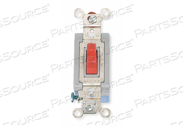 OEM#: HBL1201RWALL SWTCH 1-POLE 120/277V 15A RED TOGGL от Hubbell Incorporated, Wiring Device-Kellums