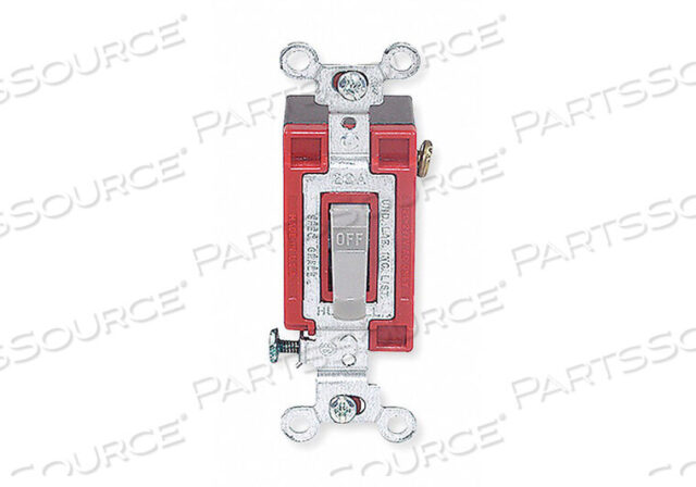 OEM#: HBL1222GYWALL SWTCH 2-POLE 120/277V 20A GRY TOGGL от Hubbell Incorporated, Wiring Device-Kellums