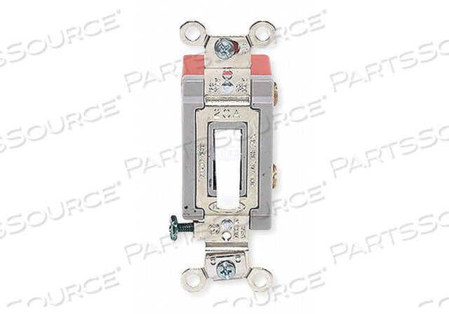 OEM#: HBL1222WSWITCH, TOGGLE, INDUSTRIAL, 120-277V, 20A, 2-POLE, WHITE от Hubbell Incorporated, Wiring Device-Kellums