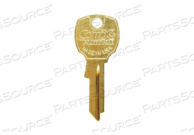 OEM#: D4291ЗАГОТОВКА КЛЮЧА ДЛЯ 4DED5 BRIGHT BRASS от CompX