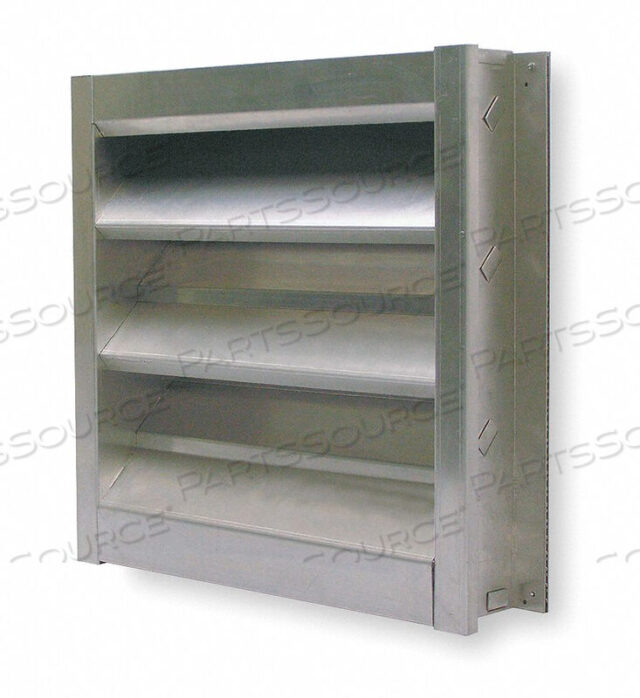 OEM#: 4FZF4LOUVER WALL OPENING 24 X 24 ДЮЙМА ИЗ АЛЮМИНИЯ от DAYTON ELECTRIC MANUFACTURING CO