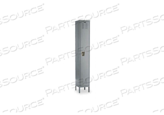 OEM#: U1228-1HGG7188 WARDROBE LOCKER LVRD 1 WIDE 1 TIER GRAY by Hallowell