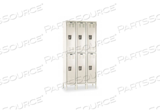 OEM#: U3258-2A-PTG7209 WRDRB LOCKR LVRD 3 WIDE 2 TIER TAN от Hallowell