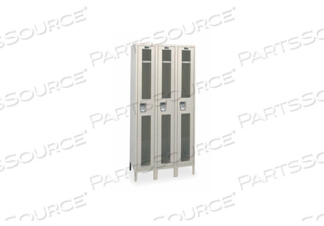 OEM#: USV3288-1A-PTWRDRB LOCKR CLRVIEW 3 WD 1 TIER TAN от Hallowell