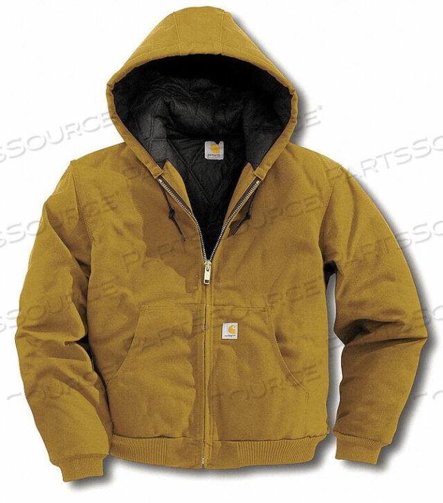 OEM#: J140-BRN LRG REGHOODED JACKET INSULATED BROWN L от Carhartt