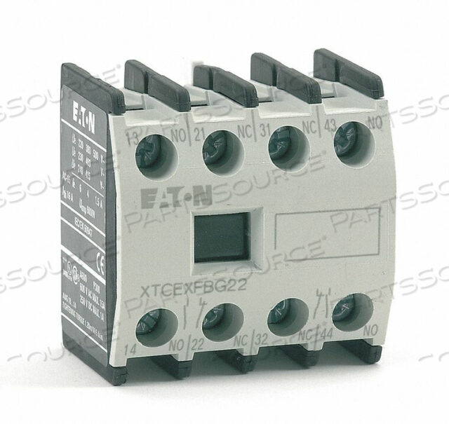 OEM#: XTCEXFAC22FRNT AUX SEQ A 2NO/2NC ДЛЯ XT FRAME B-C от Eaton