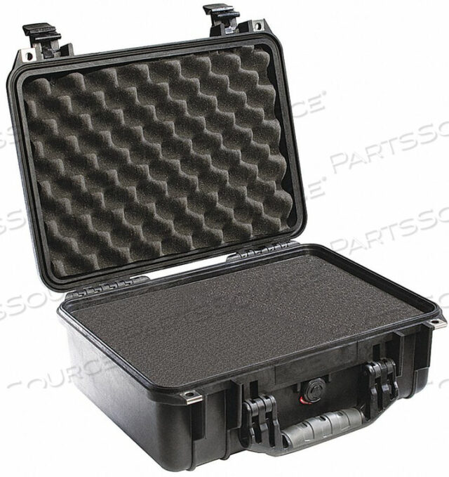 OEM#: 1500-000-110КОРОБКА С ПЕНОПЛАСТОМ 18-1/2 L 14-1/8 W ЧЕРНАЯ от Pelican Products