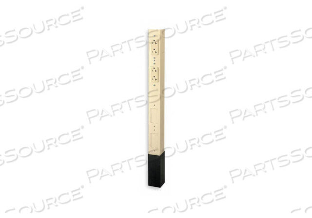 OEM#: HBLPP10IGAISERVICE POLE IVORY 10 FT 2 L 2.13 W от Hubbell Incorporated, Wiring Device-Kellums