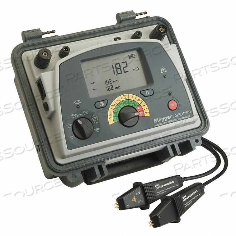 OEM#: DLRO10HDMICRO ОМ МЕТР 0-2500 ОМ от Megger
