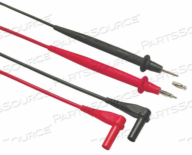 OEM#: TL762/4 MM PROBE & SILICONE TEST LEAD SET, CAT IV 600 В, CAT III 1000 В, 10 A RATING от Fluke Networks