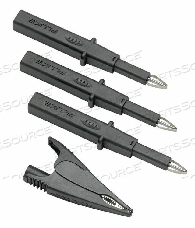 OEM#: TLK290КОМПЛЕКТ ИСПЫТАТЕЛЬНЫХ ДАТЧИКОВ 8A ЗАЖИМ «КРОКЛОДИС» от Fluke Networks