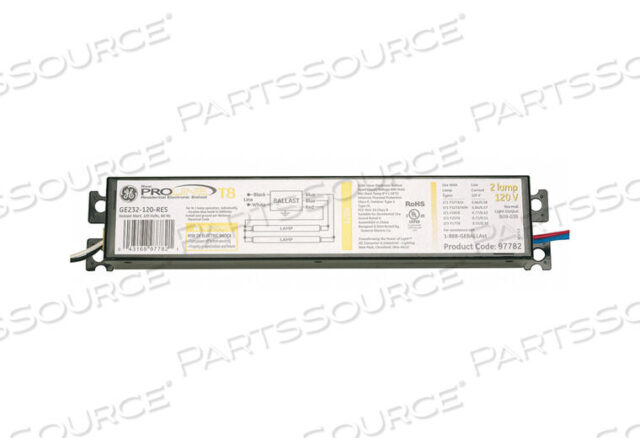 OEM#: GE-232-MAX347-NELECTRONIC BALLAST T8 LAMPS 347V by GE Lighting