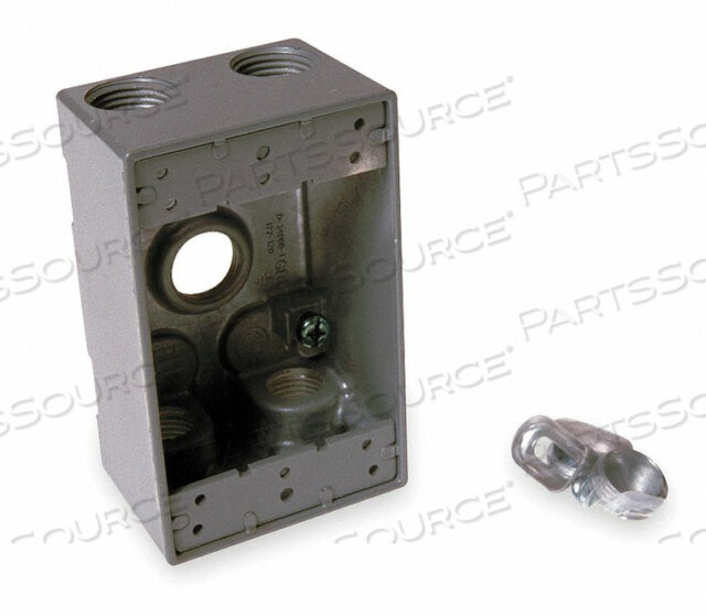 OEM#: 5322-0ВСЕПОГОДНЫЙ КОРОБ 1/2 ДЮЙМА, АЛЮМИНИЕВЫЙ от Hubbell Power Systems