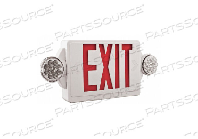 OEM#: LHQM LED REXIT SIGN С АВАРИЙНЫМИ ОГНЯМИ КРАСНЫЙ от Lithonia Lighting
