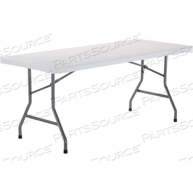 OEM#: INT-BT3072-21СКЛАДНОЙ ПЛАСТИКОВЫЙ СТОЛ INTERION, 30 X 72, БЕЛЫЙ от National Public Seating