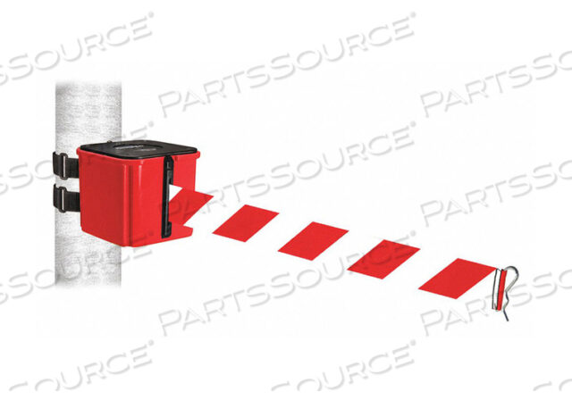 BELT BARRIER 4 H RED/WHITE STRIPED BELT