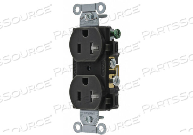 OEM#: CRS20BLKTRRECEPTACLE ЧЕРНЫЙ 20A NYLON SIDE WINNING от Hubbell Power Systems
