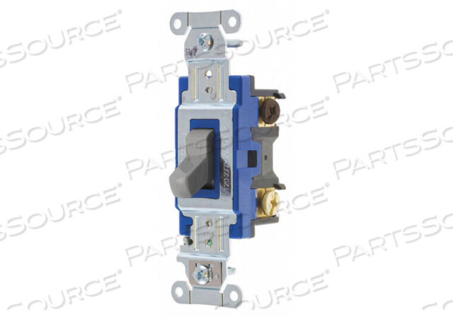 OEM#: 4803BGRYWALL SWITCH 15A GREY 3-WAY TYPE TOGGLE от Hubbell Power Systems