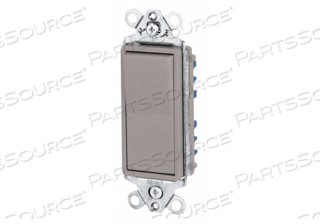 OEM#: 9801GRYWALL SWITCH 15A GREY 1-POLE TYPE ROCKER от Hubbell Power Systems