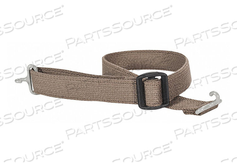 OEM#: 10171105РЕМЕШОК ДЛЯ ПОДБОРОДКА ХЛОПКОВЫЙ КОРИЧНЕВЫЙ PK10 от MSA Safety Sales, LLC