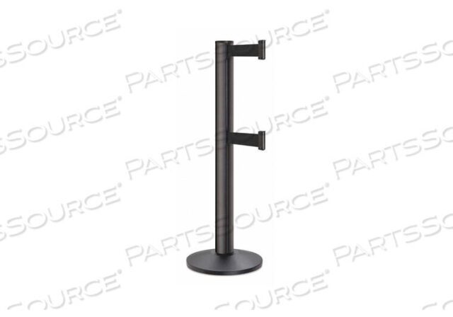 OEM#: 50-3100DL/WB/BKBARRIER POST STEEL BLACK WRINKLE by Lavi