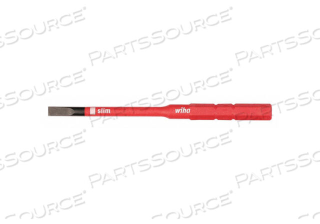 OEM#: 28307ИЗОЛИРОВАННОЕ УЗКОЕ ЛЕЗВИЕ С ПРОРЕЗЬЮ 2,5 ММ от Wiha Tools