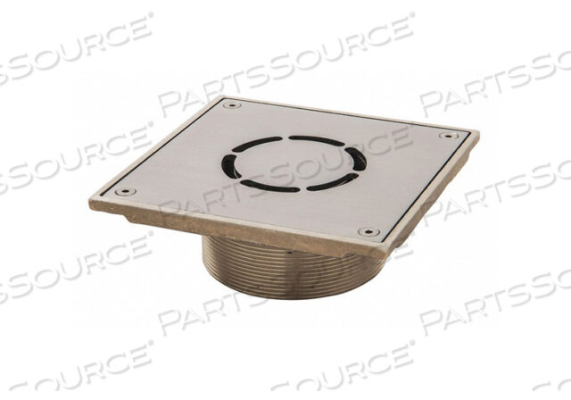 OEM#: WHDG-5SQРЕШЕТКА ДЛЯ СЛИВА В ПОЛОВИНЕ, КВАДРАТНАЯ, БЕЗ СТУПИЦЫ 2-1/4 H от BestCare LLC