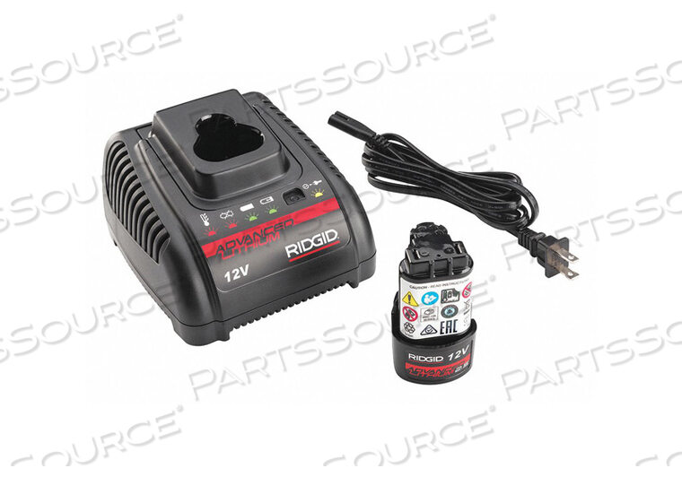 OEM#: 55193ЗАРЯДНОЕ УСТРОЙСТВО ДЛЯ АККУМУЛЯТОРА С ВЫХОДОМ 12,0 В от Ridgid