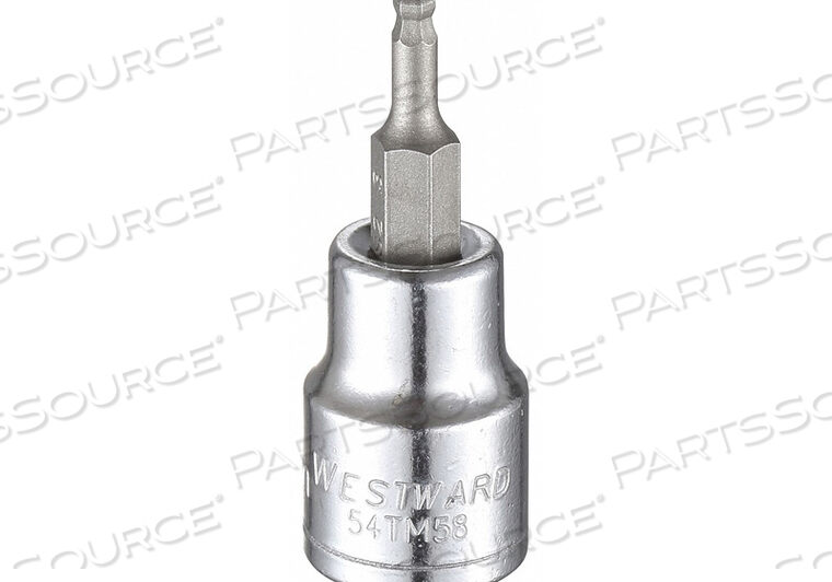 OEM#: 54TM58НАСАДКА ШЕСТИГРАННАЯ МЕТРИЧЕСКАЯ 3 ММ НАКОНЕЧНИК 1-13/16 L от Westward