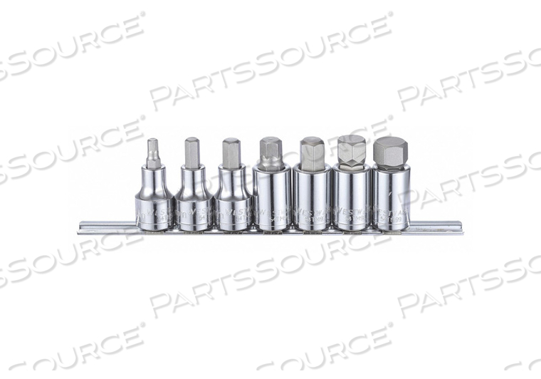 OEM#: 54TM92НАБОР ТОРЦЕВЫХ БИТ МЕТРИЧЕСКИЙ 1/2 ПРИВОД 7 ШТ. от Westward