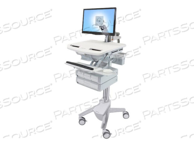 OEM#: SV43-1260-0STYLEVIEW CART WITH LCD ARM, 6 DRAWERS (3X2) by Ergotron, Inc.