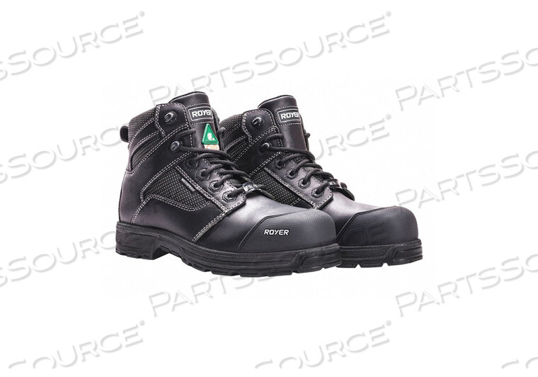 OEM#: 5608AGWORK BOOT 9-1/2 R BLACK COMPOSITE PR от Royer