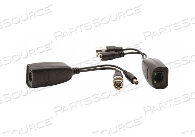 OEM#: HDB-PVRJ45PT2ВИДЕО/ПИТАНИЕ BALUN CAT5 КАБЕЛЬ ЧЕРНЫЙ PR от Triplett