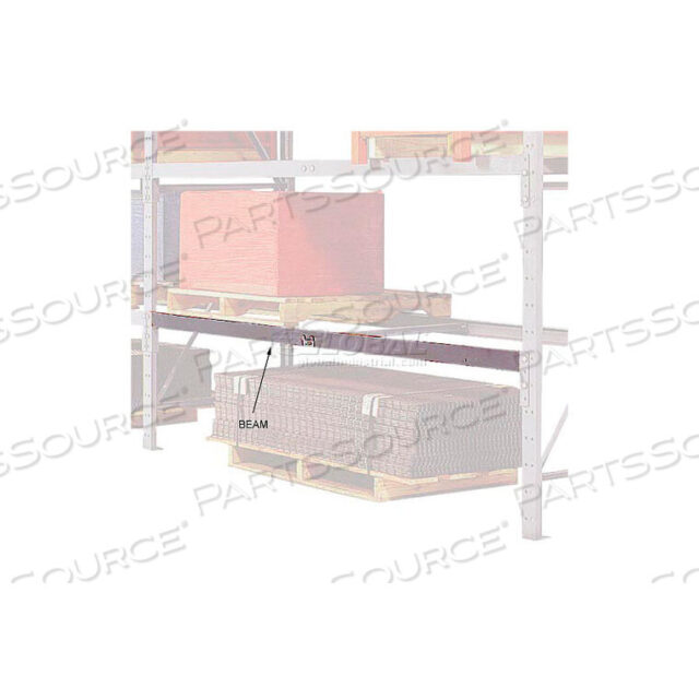 OEM#: 2SB4-96-42ПАРА БАЛОК ДЛЯ ПОДДОННОЙ СТЕЛЛАЖИ - 4 ШАНСА 96 Ш x 42 Д от Modern Equipment (Meco)