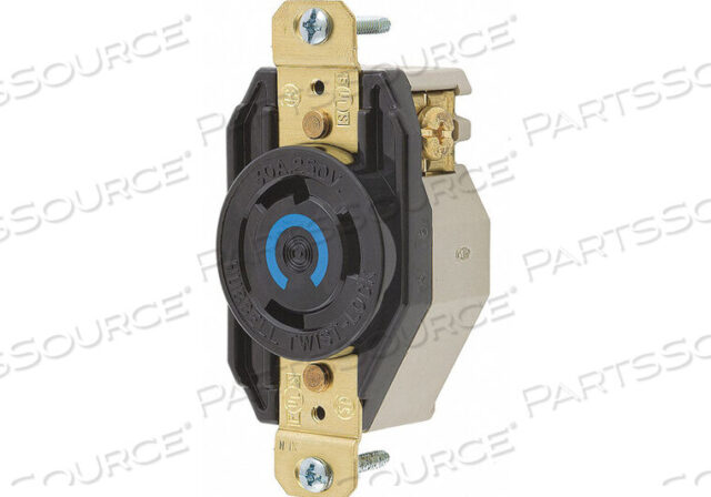 OEM#: HBL2620SINGLE LOCKING, 30A, 250V, 2P, 3W от Hubbell Incorporated, Wiring Device-Kellums