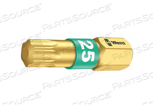 OEM#: 05066104001INSERT BIT SAE 1/4 HEX T20 1 S2 STEEL от Wera