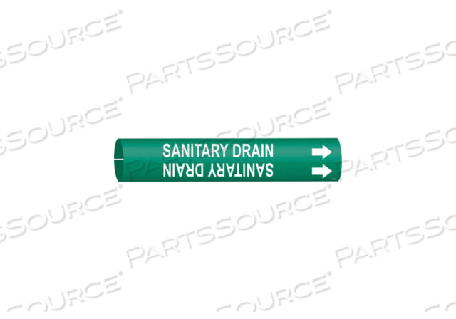 OEM#: 4122-CPIPE MRKR КАНАЛИЗАЦИЯ 2-1/2TO3-7/8 ДЮЙМОВ от Brady Americas