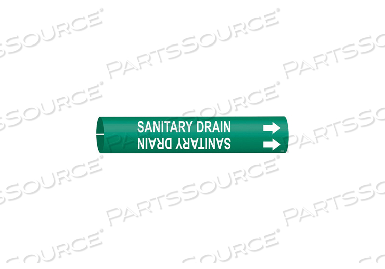 OEM#: 4122-CPIPE MRKR КАНАЛИЗАЦИЯ 2-1/2TO3-7/8 ДЮЙМОВ от Brady Americas
