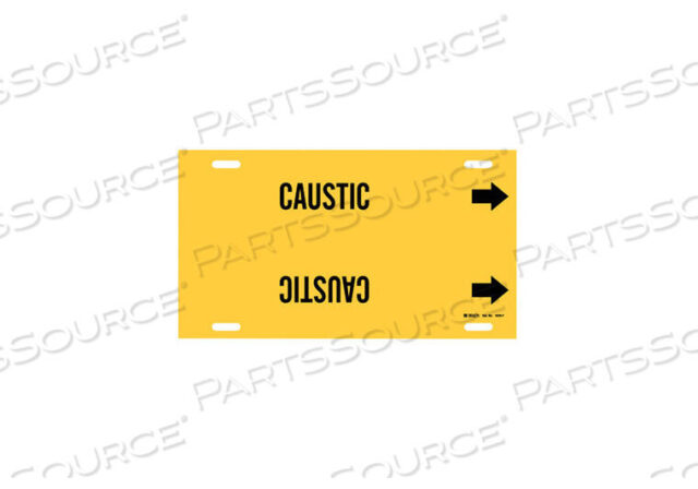OEM#: 4020-FPIPE MARKER CAUSTIC YELLOW 6 TO 7-7/8 IN от Brady Americas