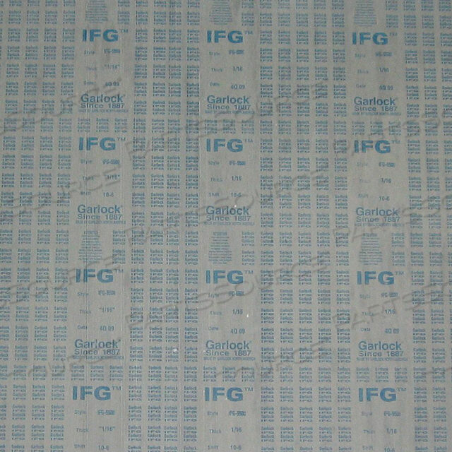 OEM#: 5500GASKET FIBER 1/16 ДЮЙМА T 30 X 30 ДЮЙМОВ от Garlock Sealing Technologies