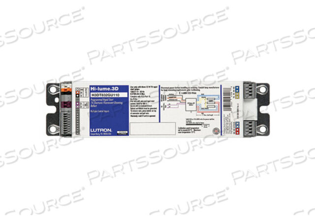 OEM#: H3DT536GU210DIMMING BALLAST 120-277 В 15-1/2 IN LAMP от Lutron