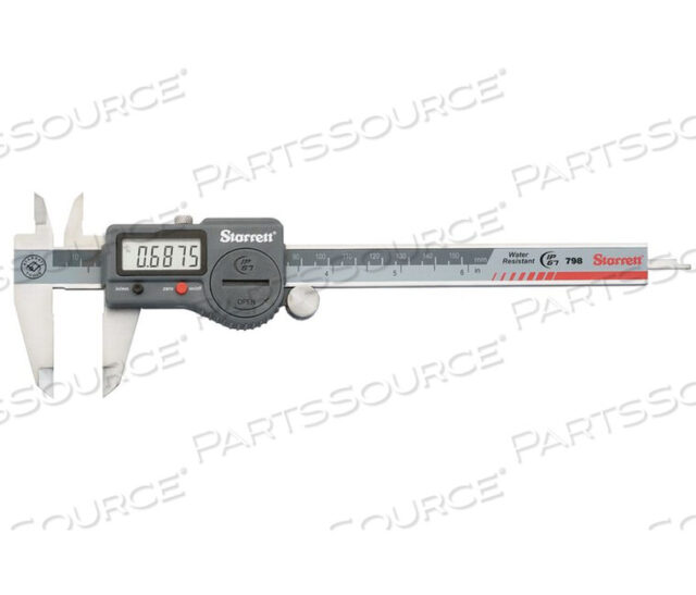 OEM#: 5UAT7STARRETT ЭЛЕКТРОННЫЙ ЦИФРОВОЙ ШТАНГЕНЦИРКУЛЬ, ОТ 0 ДО 6 ДЮЙМОВ от Grainger, Inc.