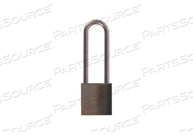 OEM#: 72 HB/40-75 KD BROWND8945 LOCKOUT PADLOCK KD MK BROWN 1-1/2 H by Abus