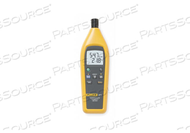 OEM#: FLUKE 971ИЗМЕРИТЕЛЬ ТЕМПЕРАТУРЫ И ВЛАЖНОСТИ, ОТ -20 ДО 60 ГРАД. C, ОДИН ВХОД, РЕГИСТРАЦИЯ МИН./МАКС./СРЕДНЕГО ЗНАЧЕНИЙ, (4) БАТАРЕИ AAA от Fluke Networks