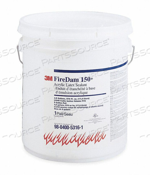 OEM#: 150+FIRE BARRIER SEALANT CAULK 4.5 GAL. от 3M Consumer