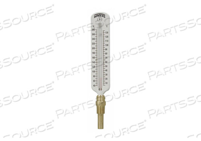 OEM#: TSW172HOT WATER THERM 8 SCALE BTM 40-280 F/C by Winters Instruments
