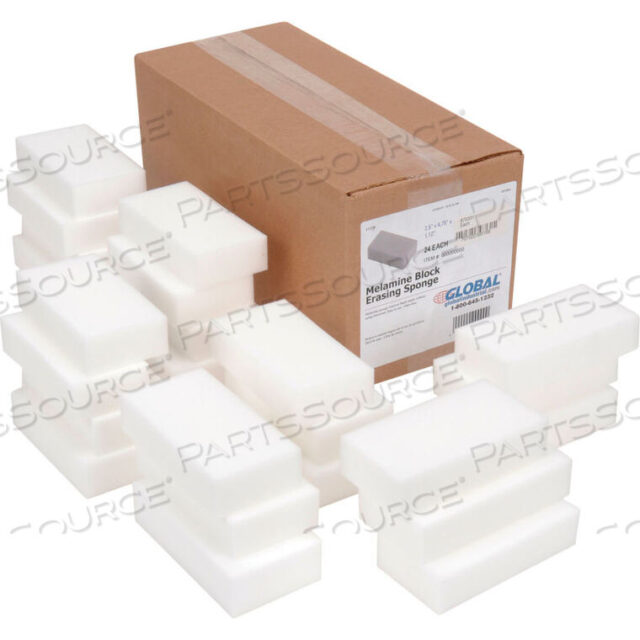 OEM#: 551024УДИВИТЕЛЬНАЯ СТИРАЮЩАЯ ГУБКА, БЕЛАЯ, 2,5 X 4,75 - УПАКОВКА ИЗ 24 ГУБОК от Americo Manufacturing Co.